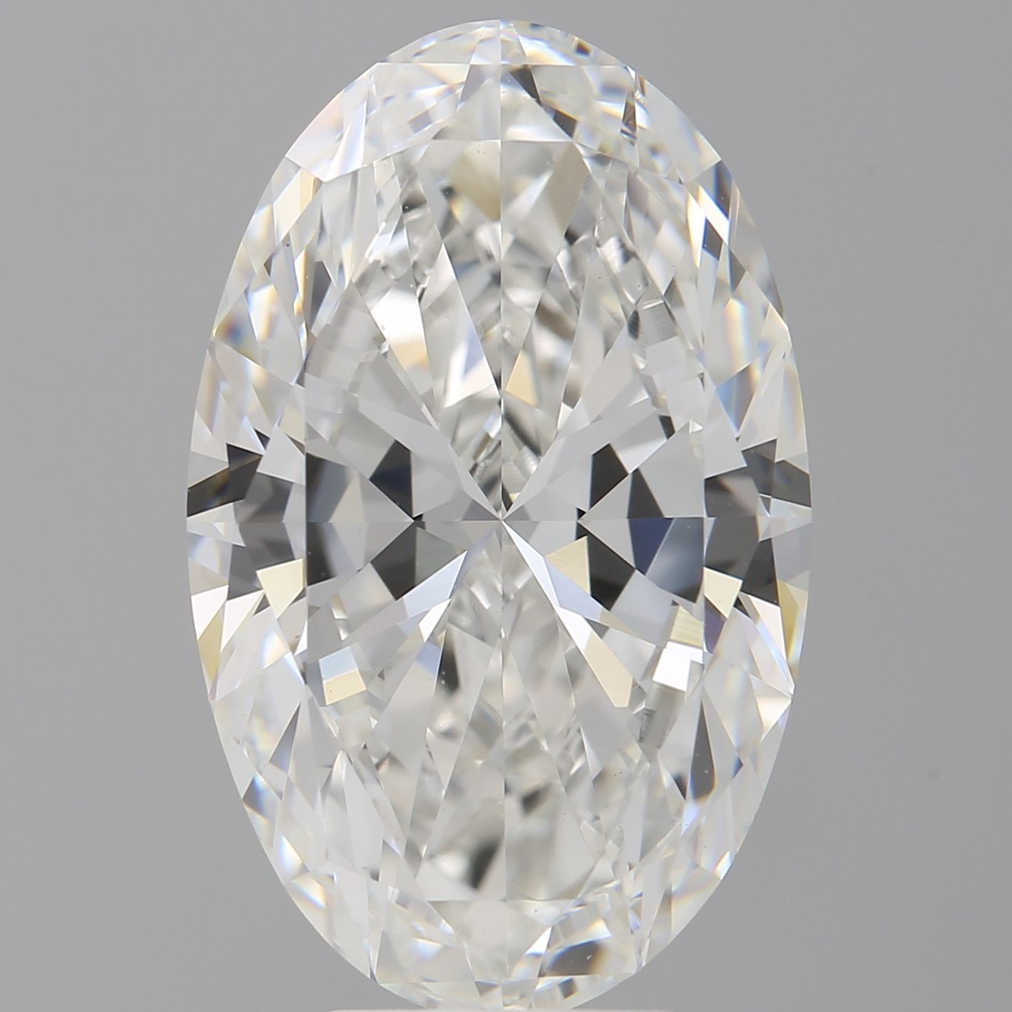 7.02 ct. oval Lab Grown Diamond front image