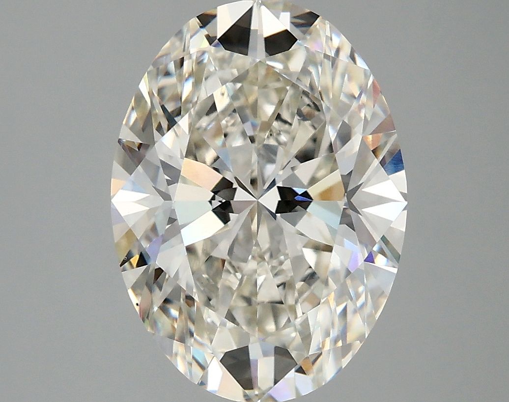 3.91 ct. oval Lab Grown Diamond front image