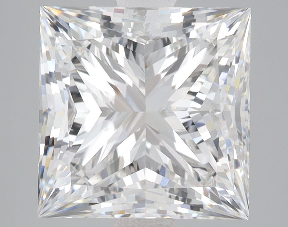 4.96 ct. princess Lab Grown Diamond front image
