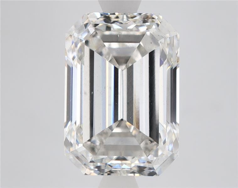 6.01 ct. emerald Lab Grown Diamond front image
