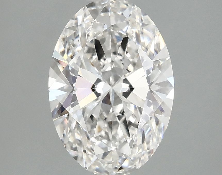 2.08 ct. oval Lab Grown Diamond front image