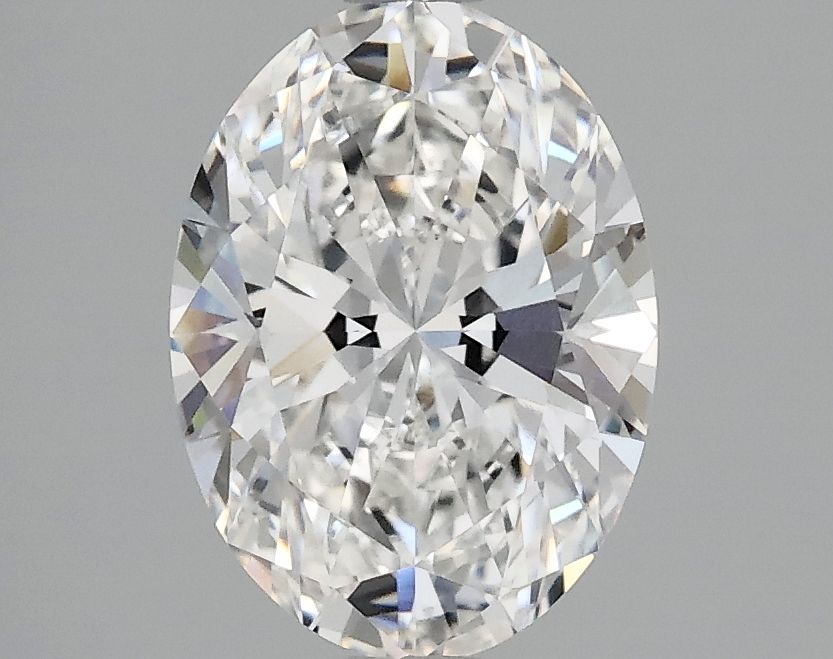 2.10 ct. oval Lab Grown Diamond front image