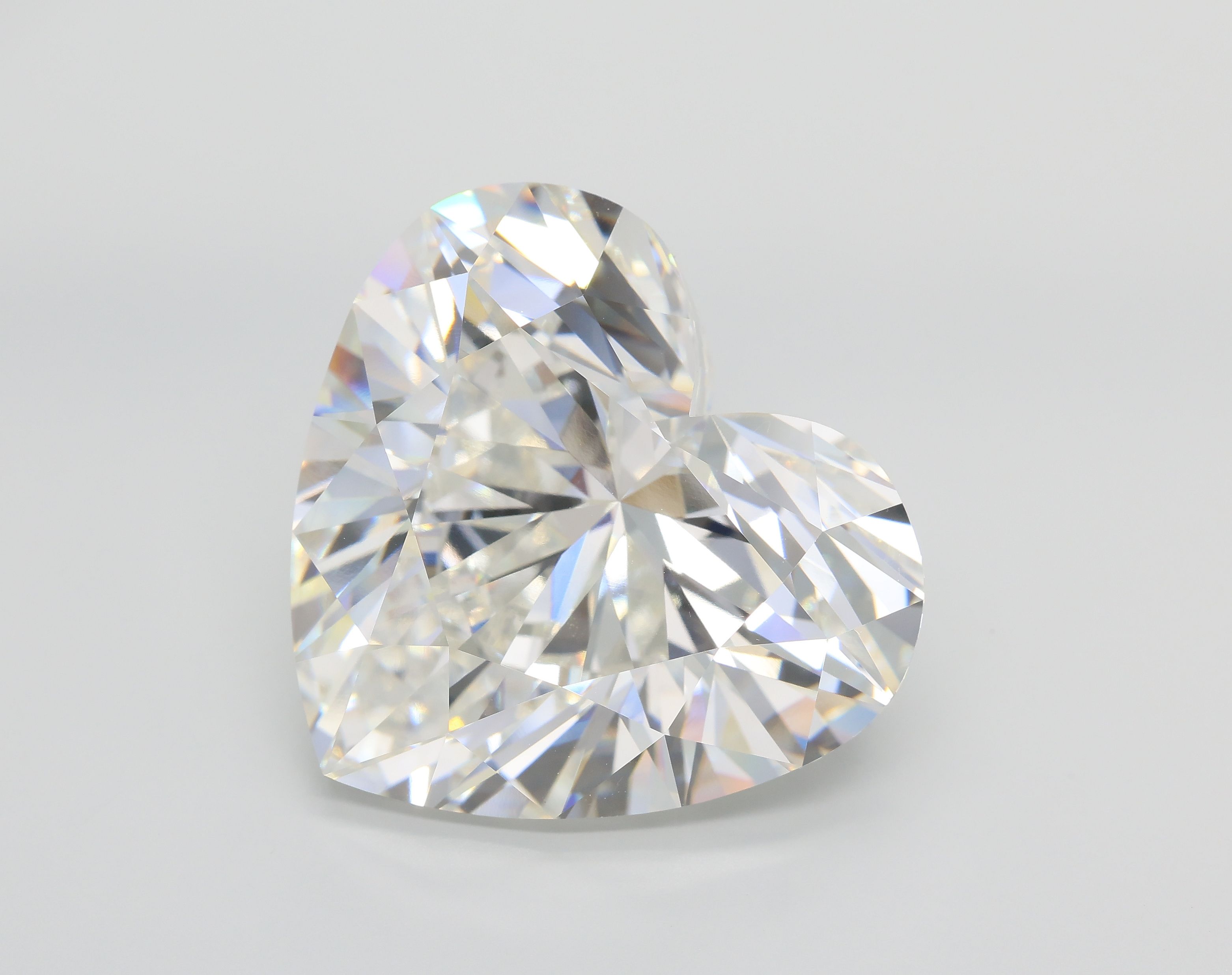 35.07 ct. heart Lab Grown Diamond front image