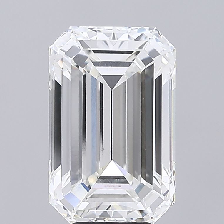 8.09 ct. emerald Lab Grown Diamond front image