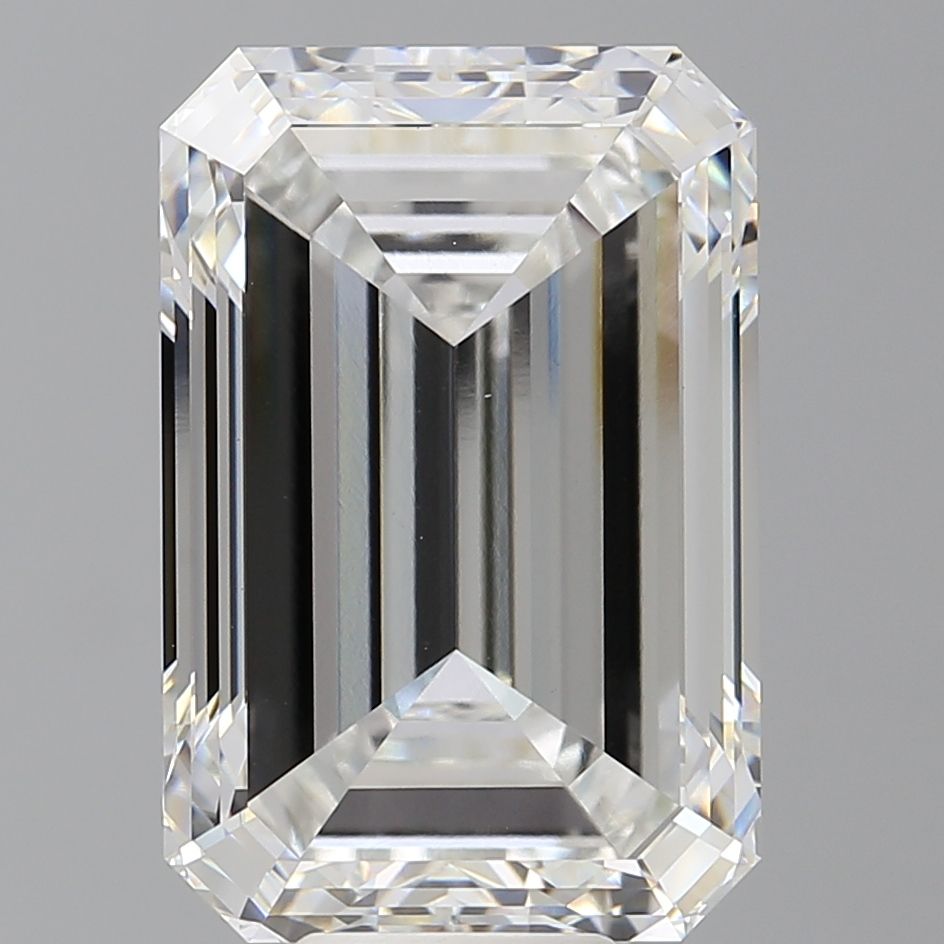 11.52 ct. emerald Lab Grown Diamond front image