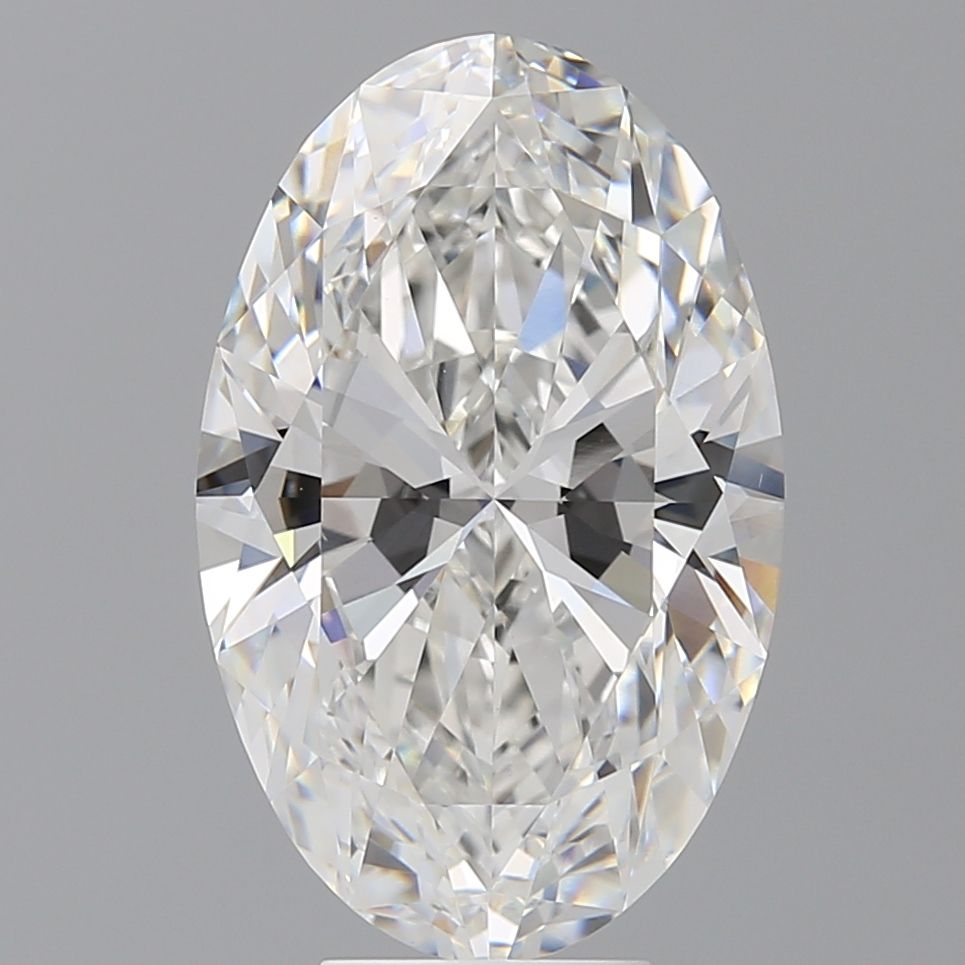 7.02 ct. oval Lab Grown Diamond front image