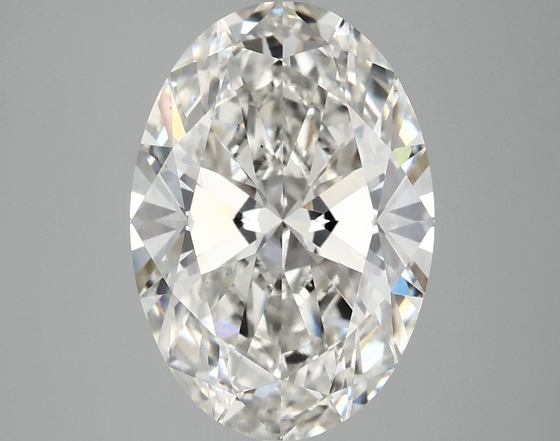 4.02 ct. oval Lab Grown Diamond front image