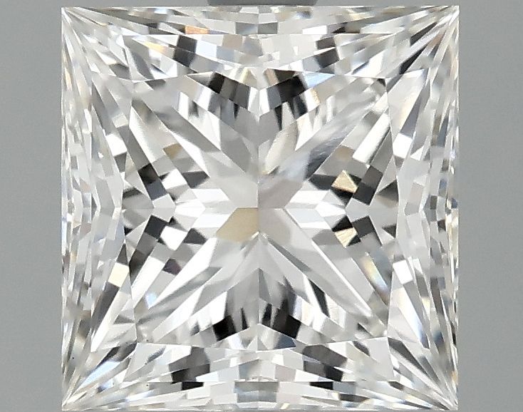 2.09 ct. princess Lab Grown Diamond front image