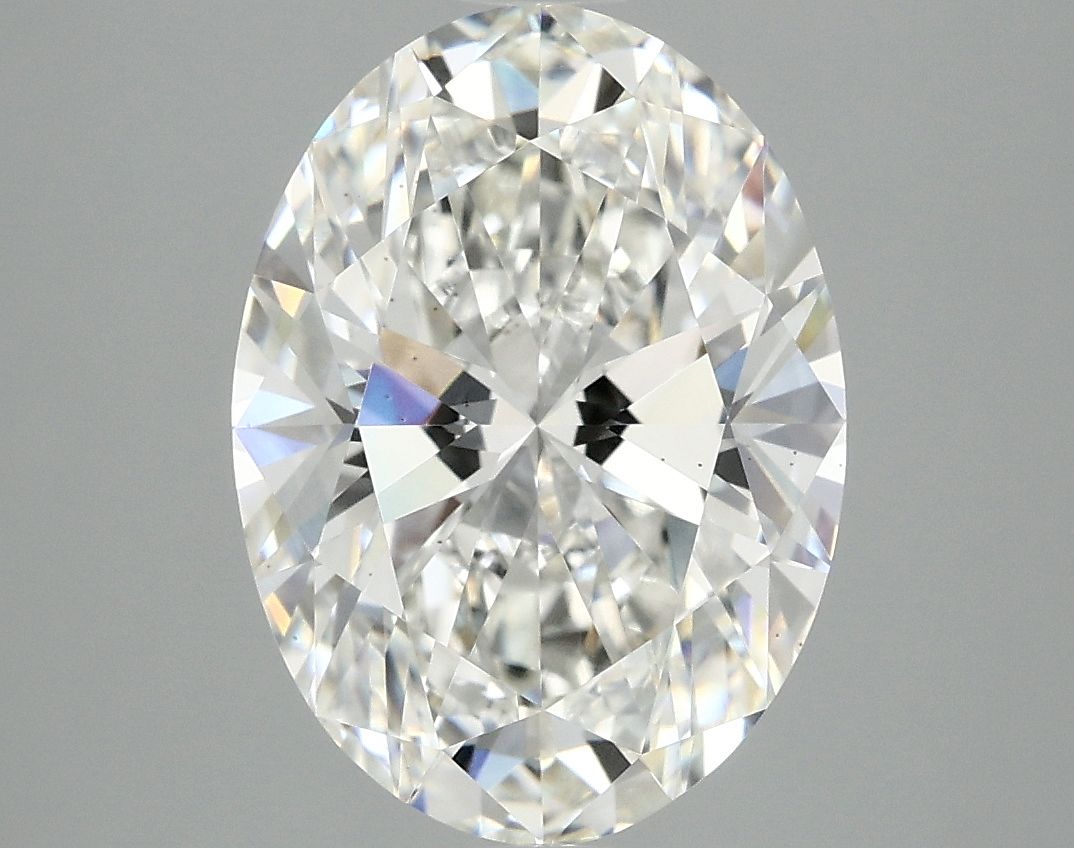 4.07 ct. oval Lab Grown Diamond front image
