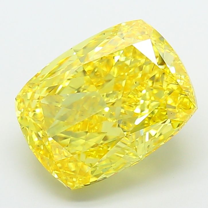 7.09 ct. cushion Lab Grown Diamond front image