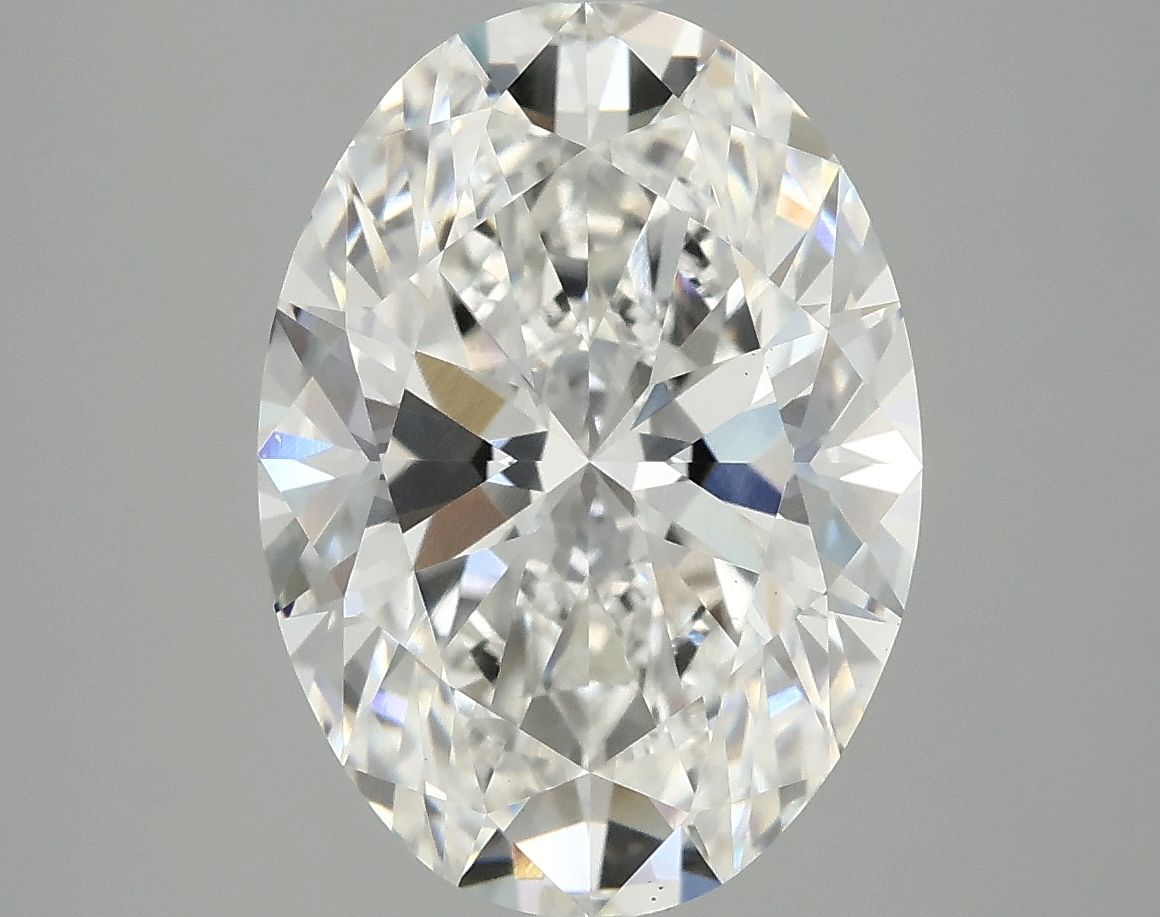 3.98 ct. oval Lab Grown Diamond front image
