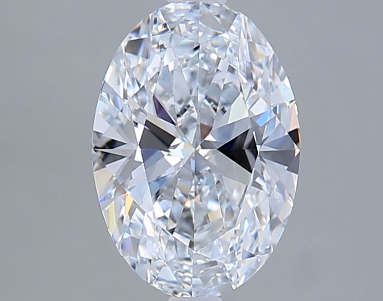 2.01 ct. oval Lab Grown Diamond front image