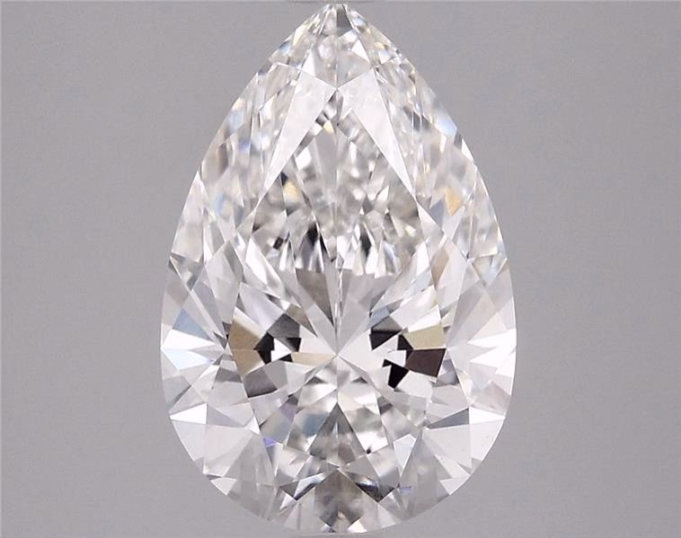 5.07 ct. pear Lab Grown Diamond front image