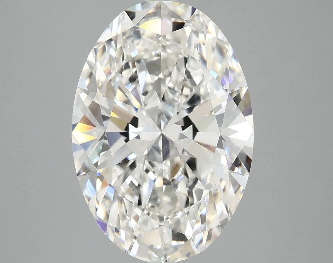 4.10 ct. oval Lab Grown Diamond front image