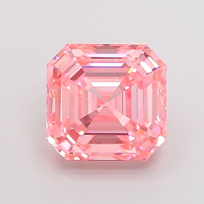 3.58 ct lab-grown Asscher Diamond