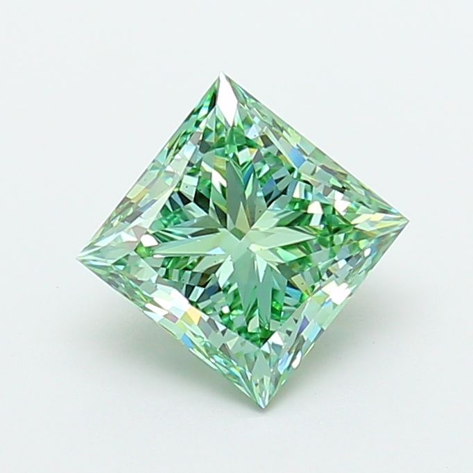 3.03 ct. princess Lab Grown Diamond front image