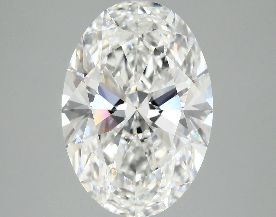 4.08 ct. oval Lab Grown Diamond front image