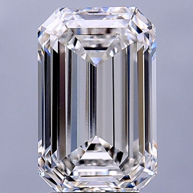 3.64 ct. emerald Lab Grown Diamond front image