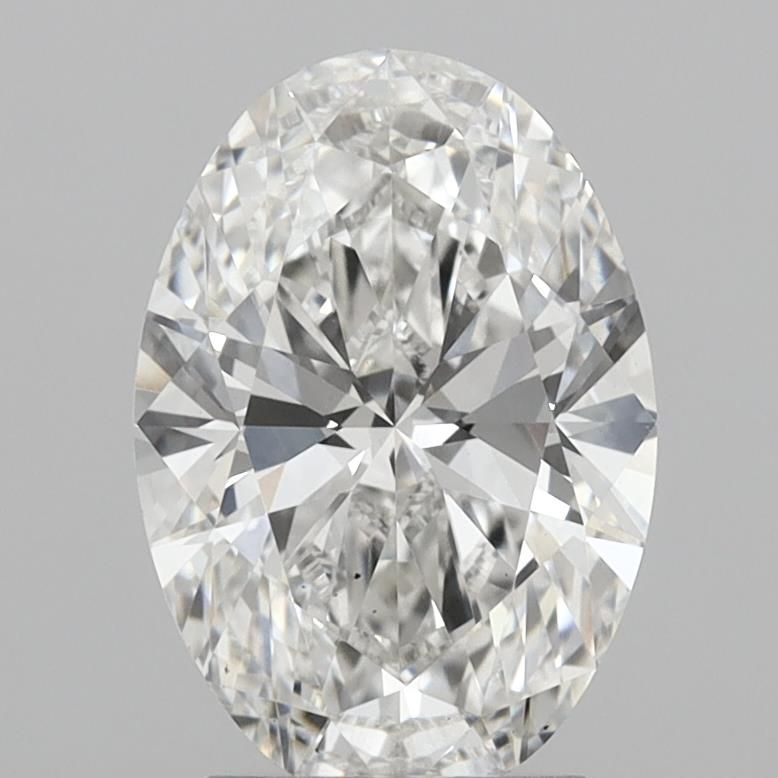 3.01 ct. oval Lab Grown Diamond front image