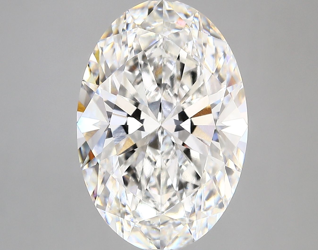 6.28 ct. oval Lab Grown Diamond front image