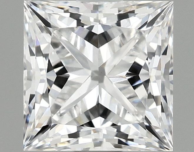 1.1 ct lab-grown Princess Diamond