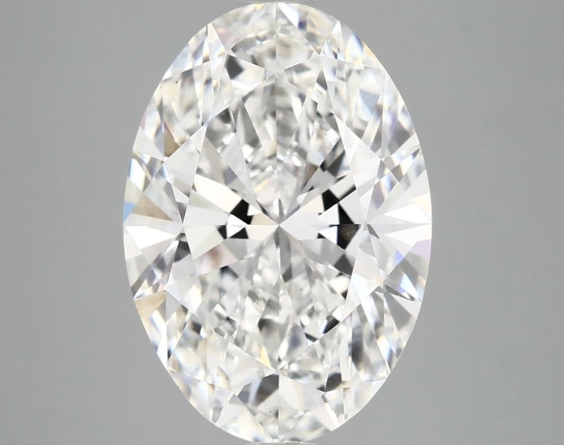 4.10 ct. oval Lab Grown Diamond front image