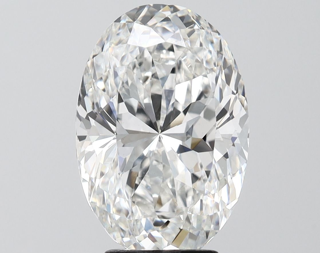 4.90 ct. oval Lab Grown Diamond front image