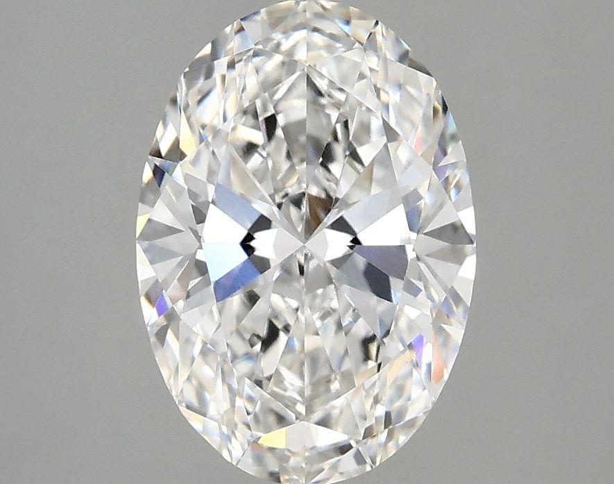 2.01 ct. oval Lab Grown Diamond front image