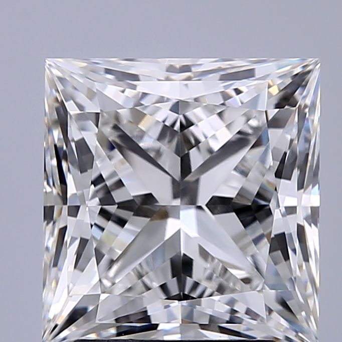 3.08 ct. princess Lab Grown Diamond front image