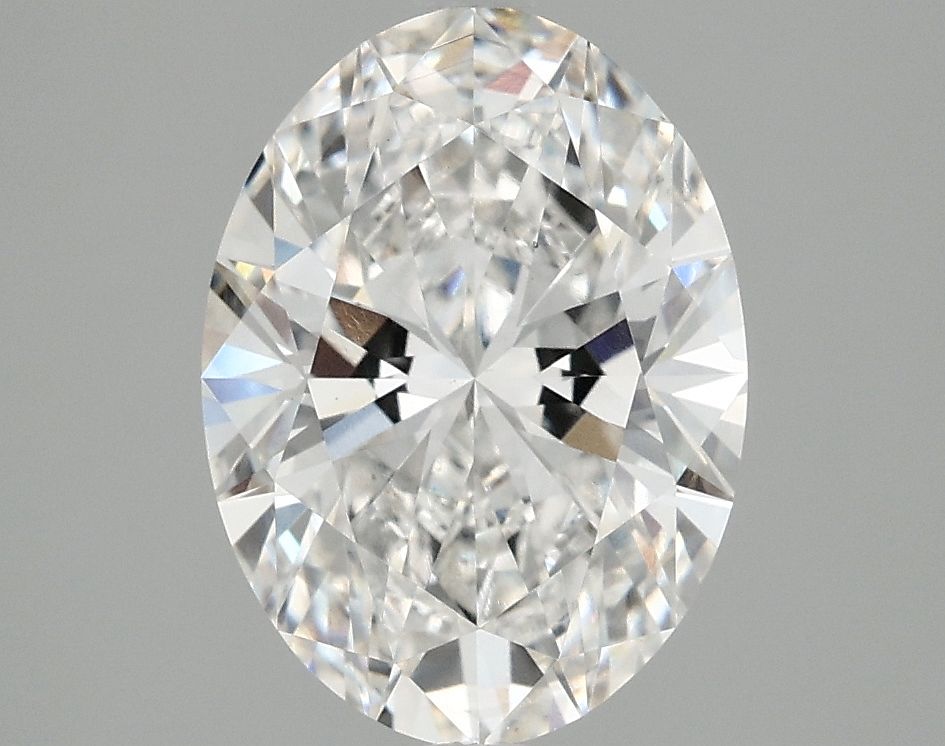 2.92 ct. oval Lab Grown Diamond front image
