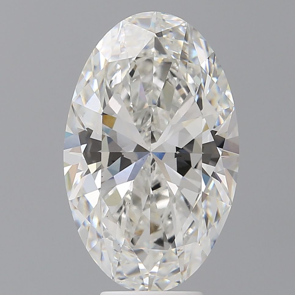 6.58 ct. oval Lab Grown Diamond front image