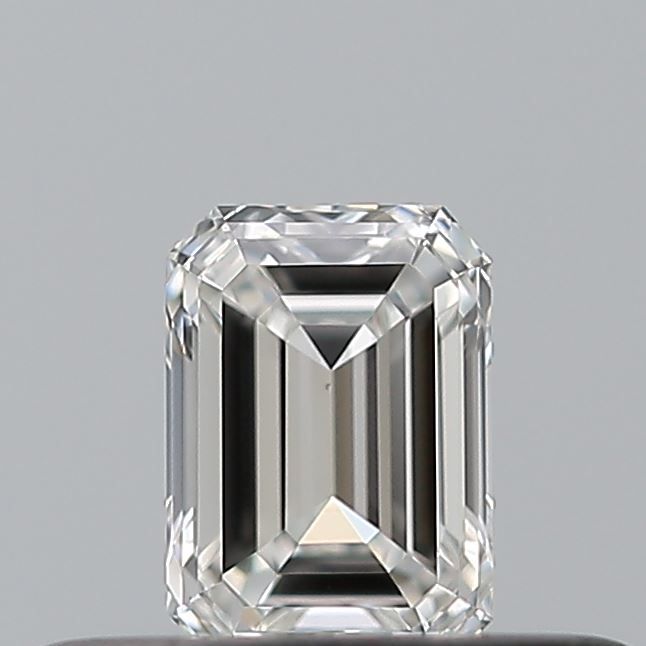 Diamant Émeraude 0.23 ct - Couleur G - Pureté VVS1