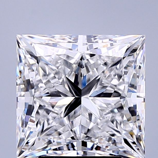 4.20 ct. princess Lab Grown Diamond front image