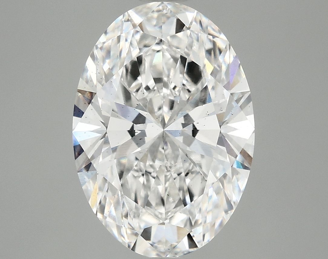 3.94 ct. oval Lab Grown Diamond front image