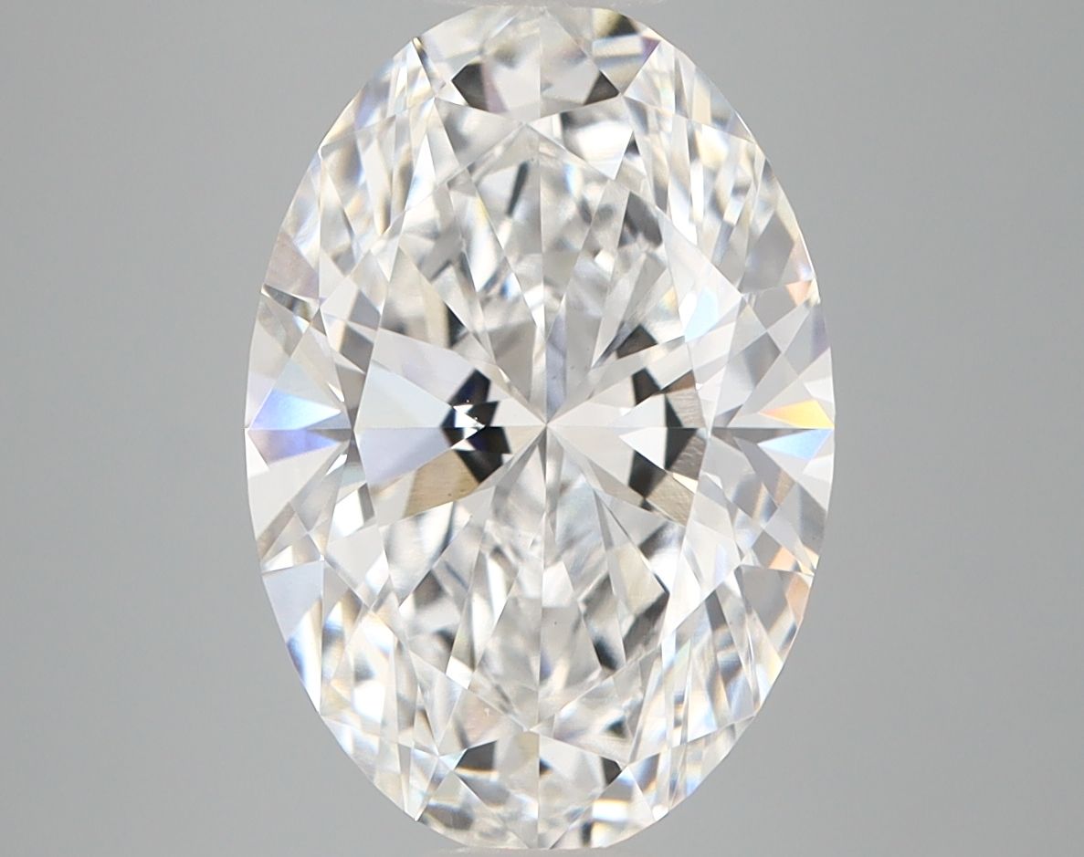 4.07 ct. oval Lab Grown Diamond front image