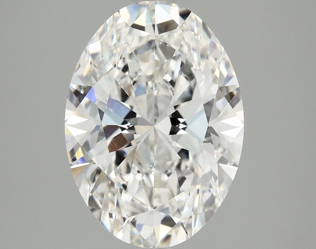 4.09 ct. oval Lab Grown Diamond front image