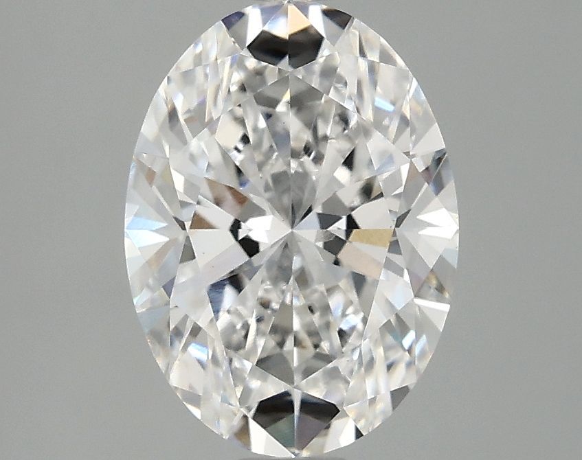 2.10 ct. oval Lab Grown Diamond front image