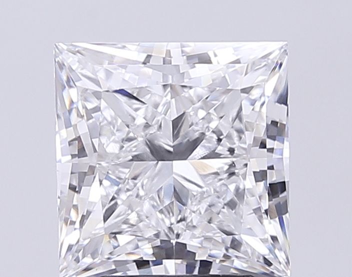 4.21 ct. princess Lab Grown Diamond front image