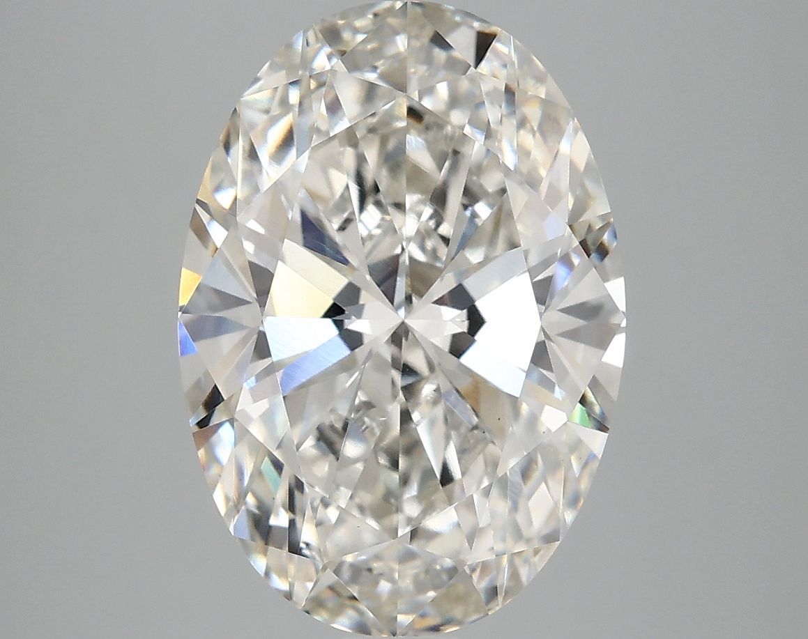 5.01 ct. oval Lab Grown Diamond front image