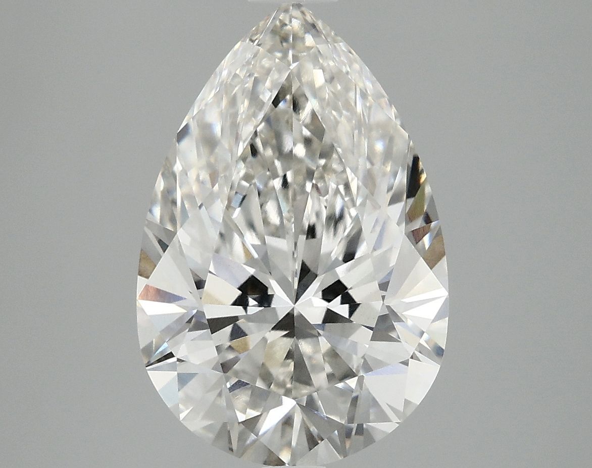 4.10 ct. pear Lab Grown Diamond front image