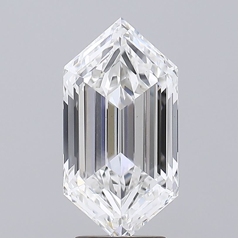4 ct lab-grown Hexagonal Diamond