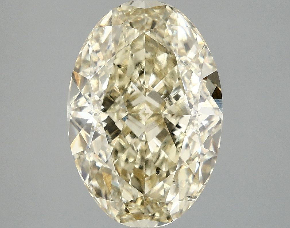 4.10 ct. oval Lab Grown Diamond front image