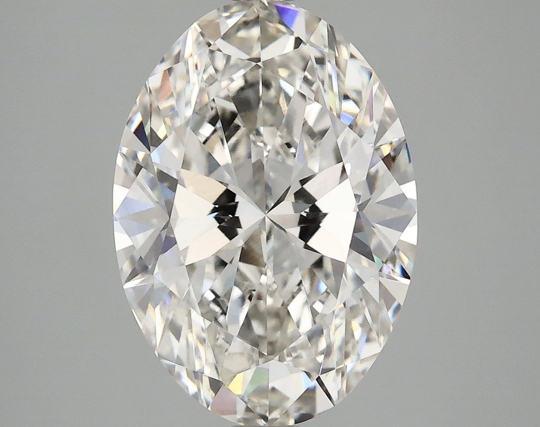 4.10 ct. oval Lab Grown Diamond front image