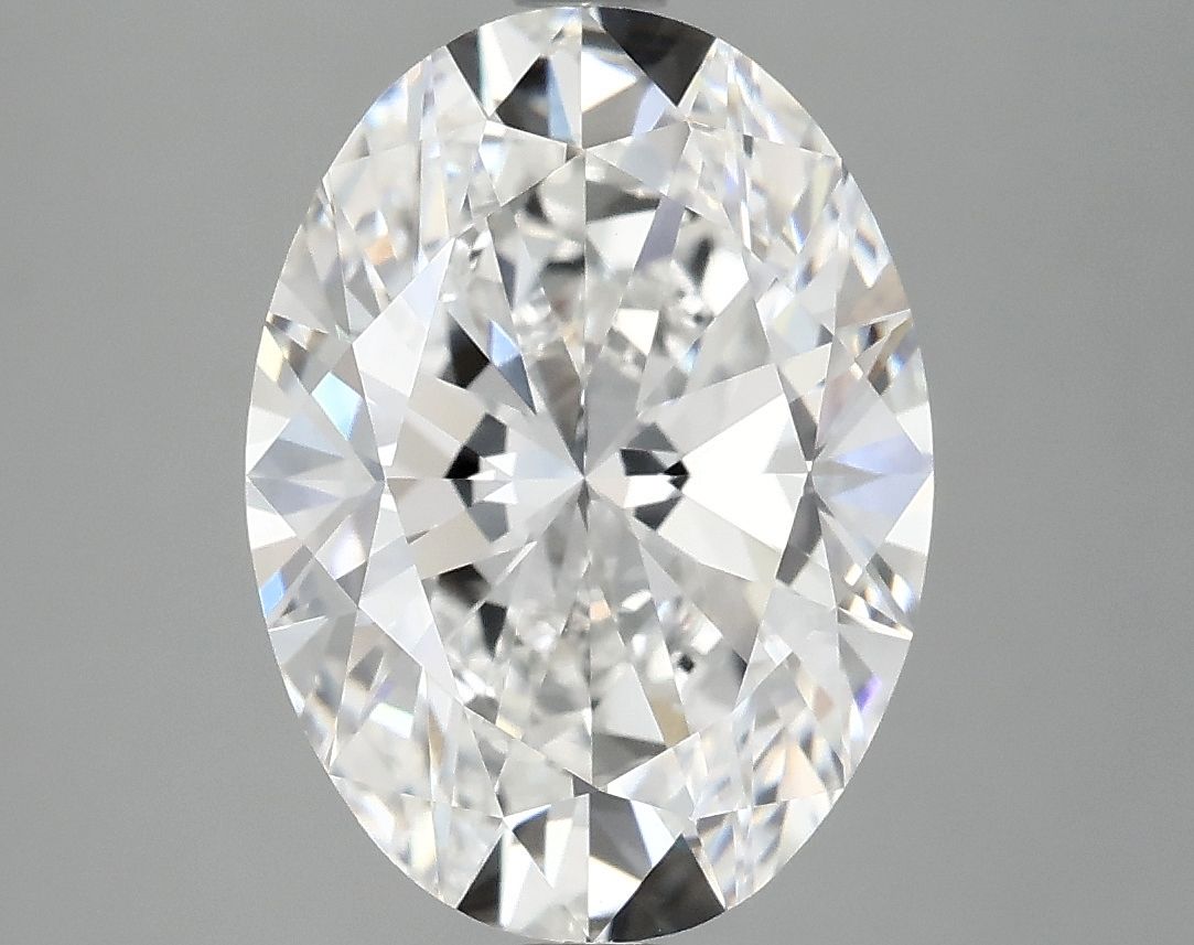 4.10 ct. oval Lab Grown Diamond front image