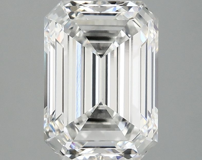 2.56 ct. emerald Lab Grown Diamond front image