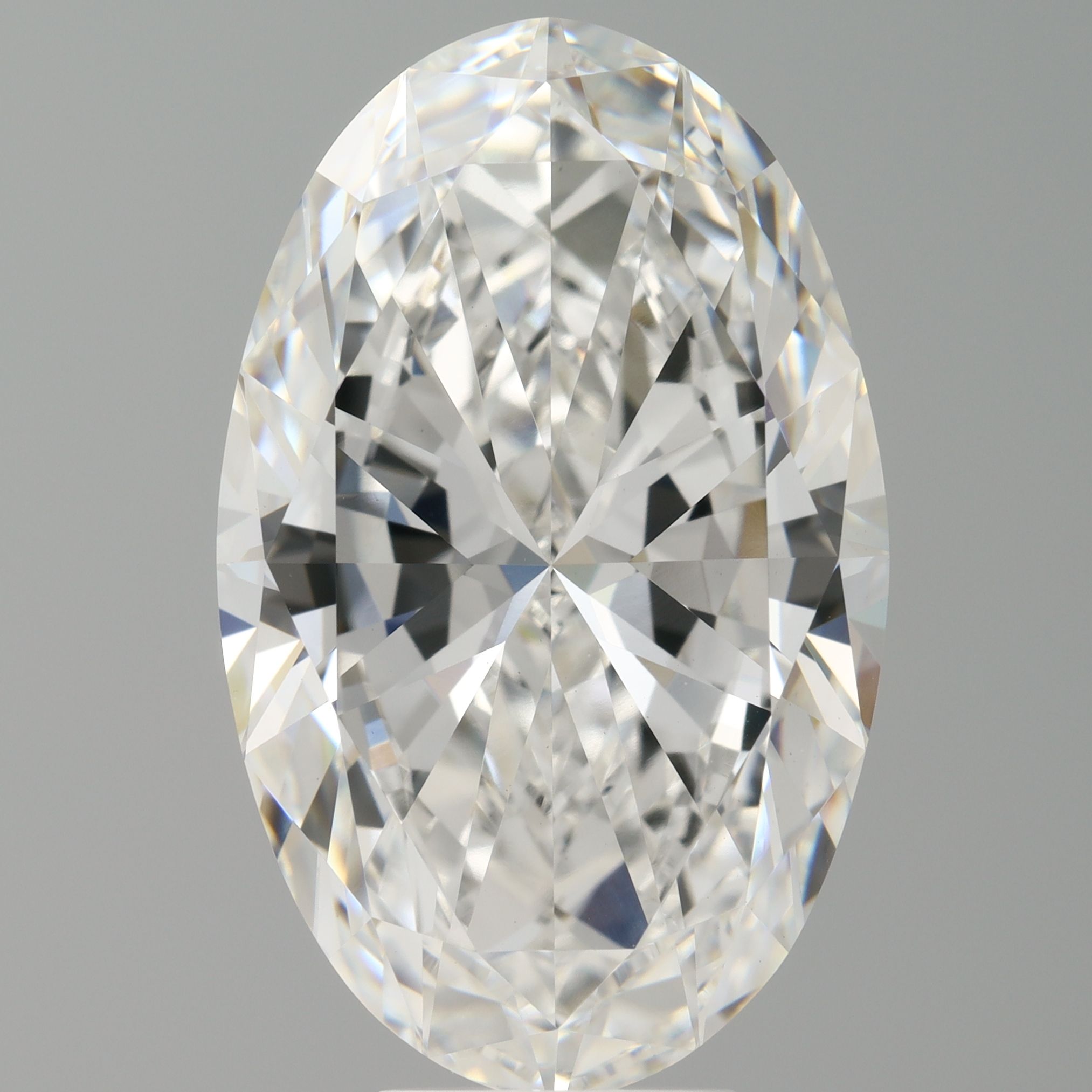 8.05 ct. oval Lab Grown Diamond front image