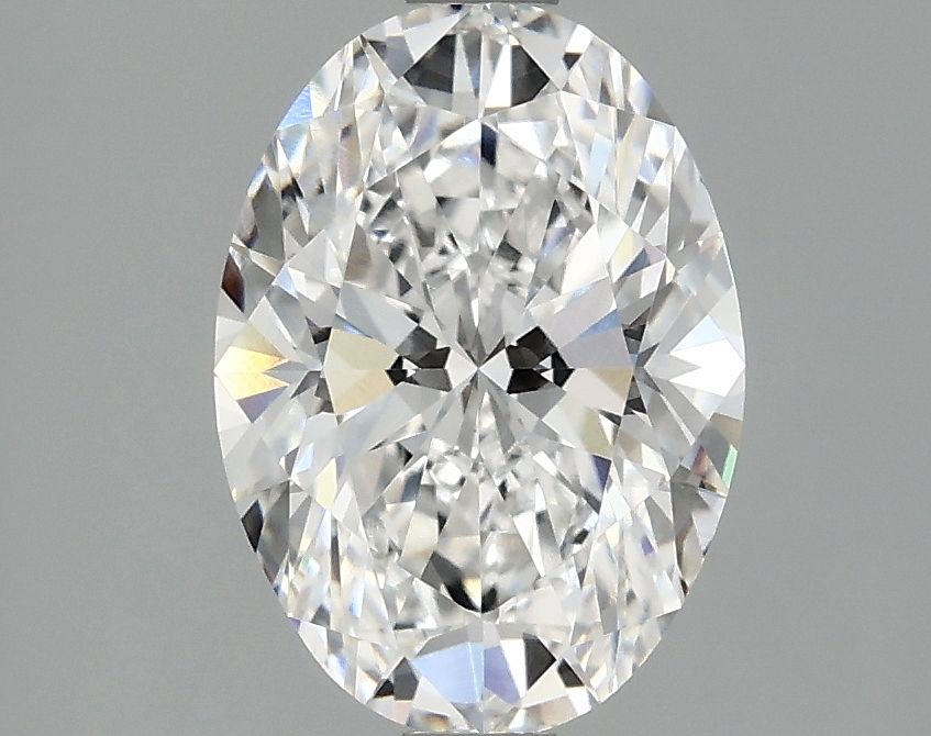 2.08 ct. oval Lab Grown Diamond front image