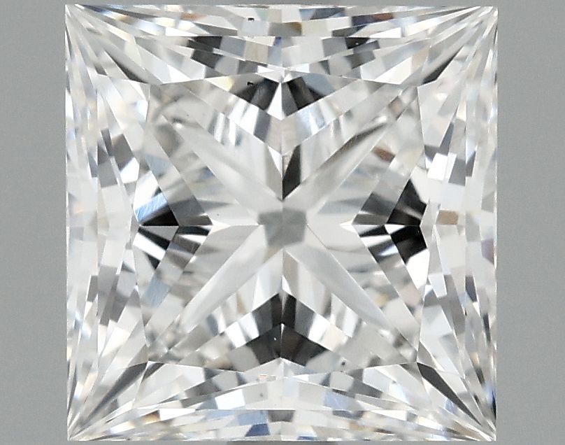 2.10 ct. princess Lab Grown Diamond front image