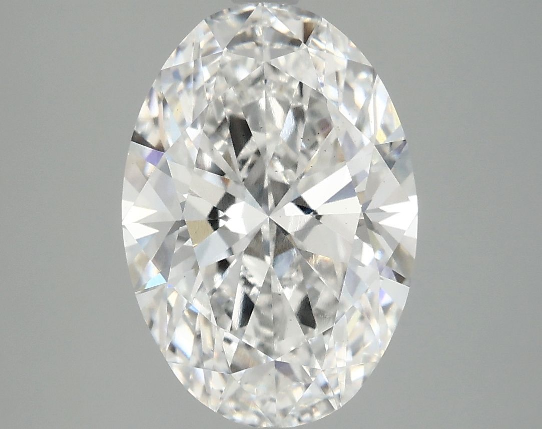 3.84 ct. oval Lab Grown Diamond front image