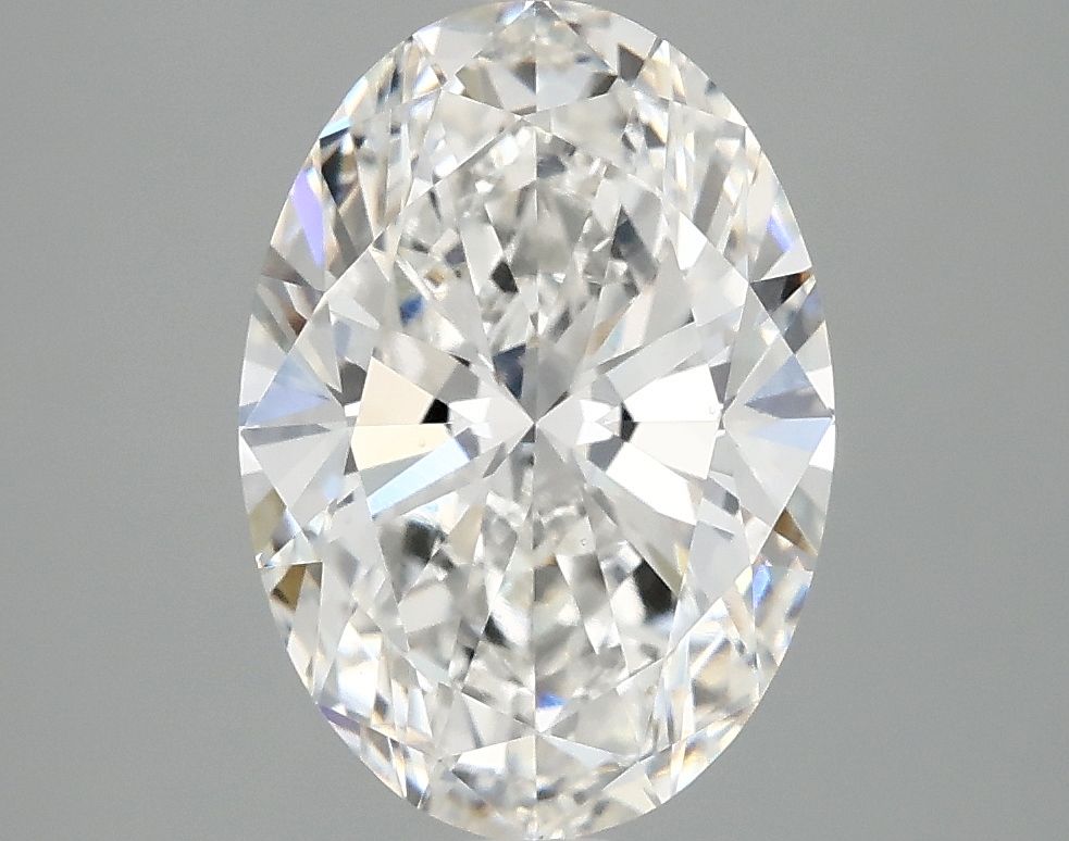 3.02 ct. oval Lab Grown Diamond front image